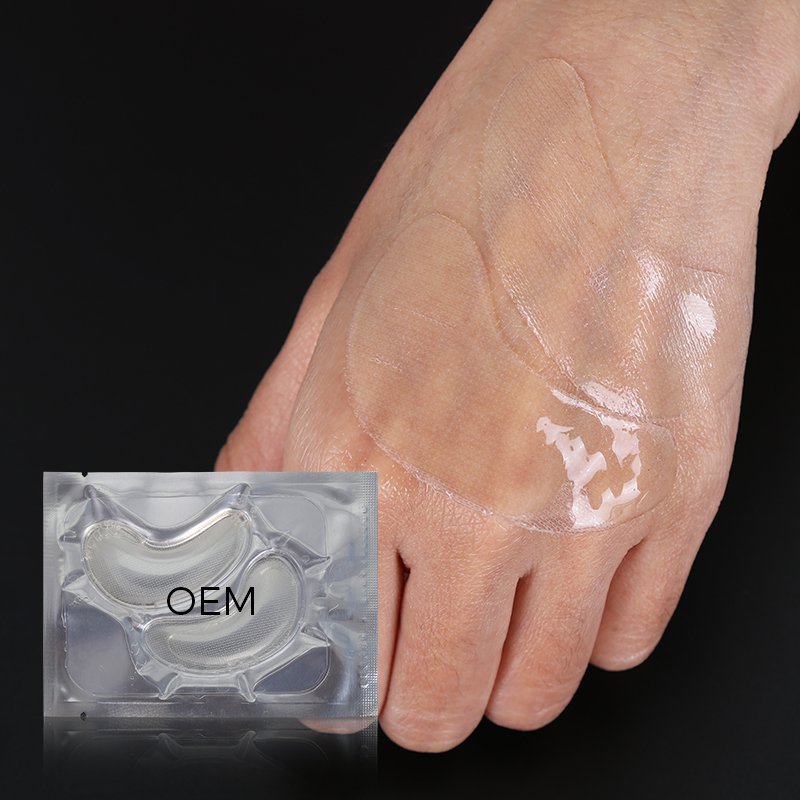 Mesh Collagen Crystal Gel Disposable Hydrogel Skincare Under Topical Eye Patches Custom Eye Sleep Masks thumbnail 2